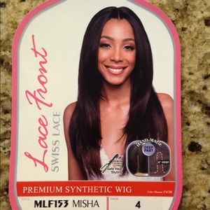 Bobbi Boss "Misha" wig in #4 dark brown